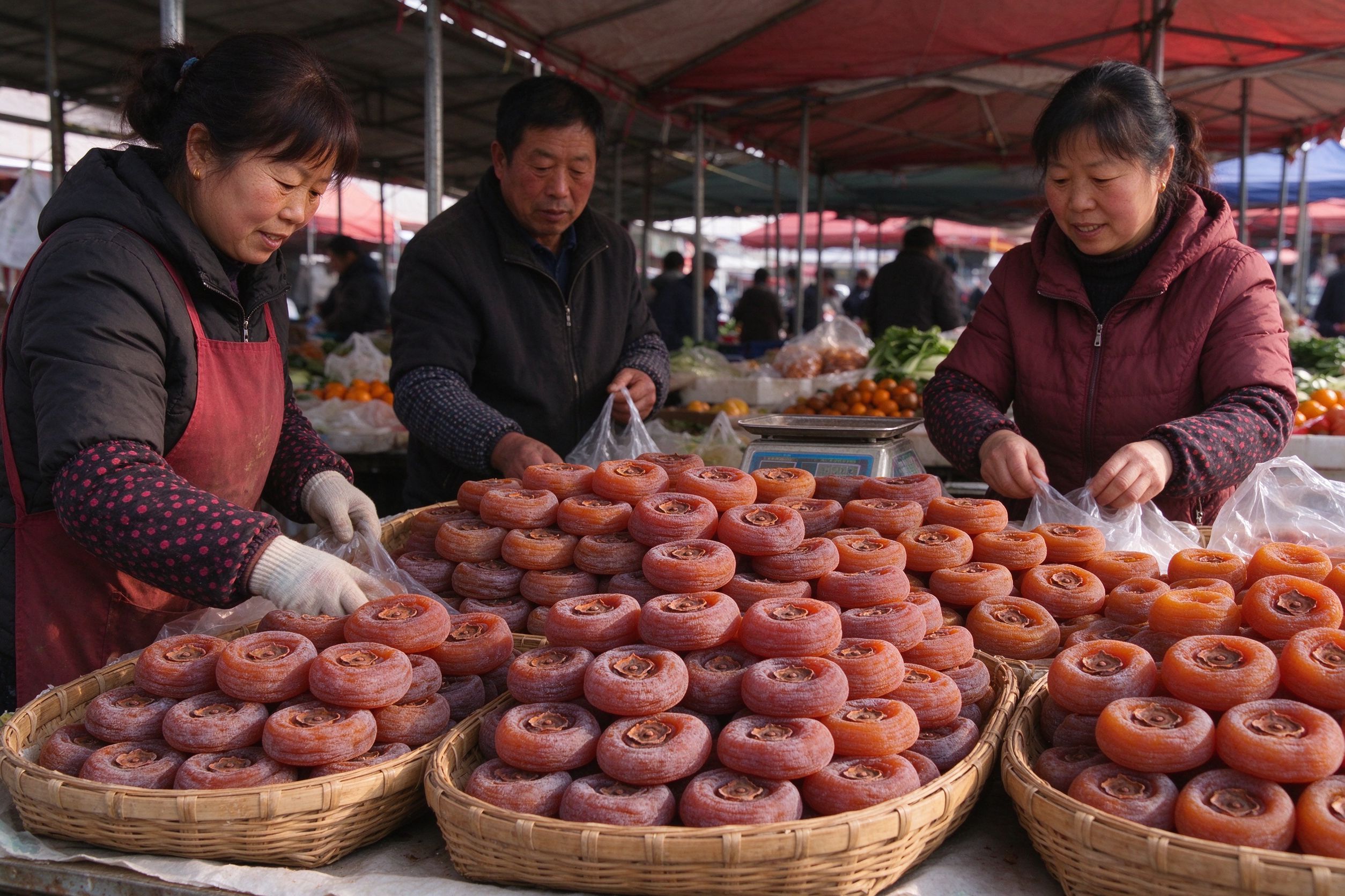 柿饼批发怎么选？产地进货渠道与避坑指南